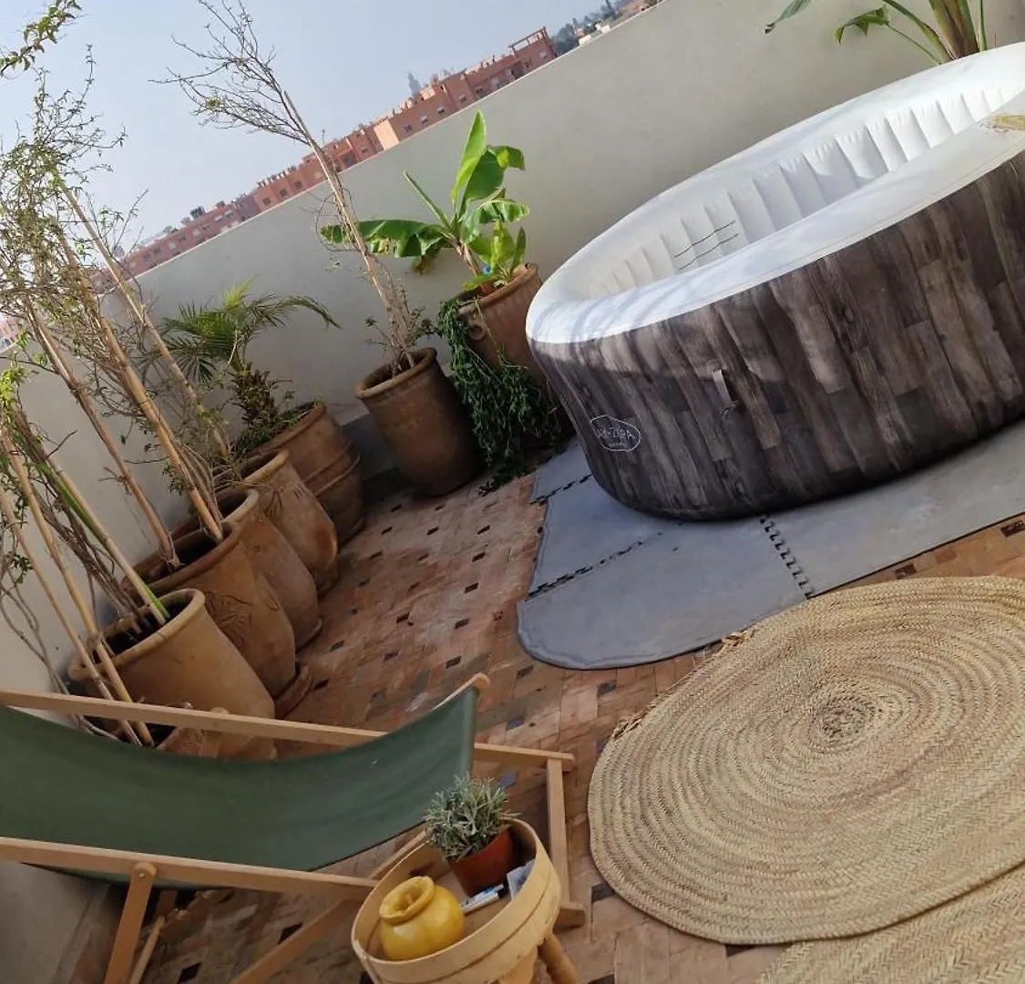 Luxueux Duplex Rooftop En Plein Coeur De Majorelle Marrakesh Apartment